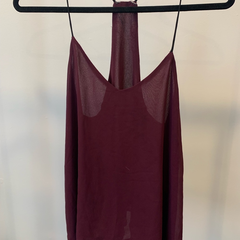 Maroon Cami Blouse